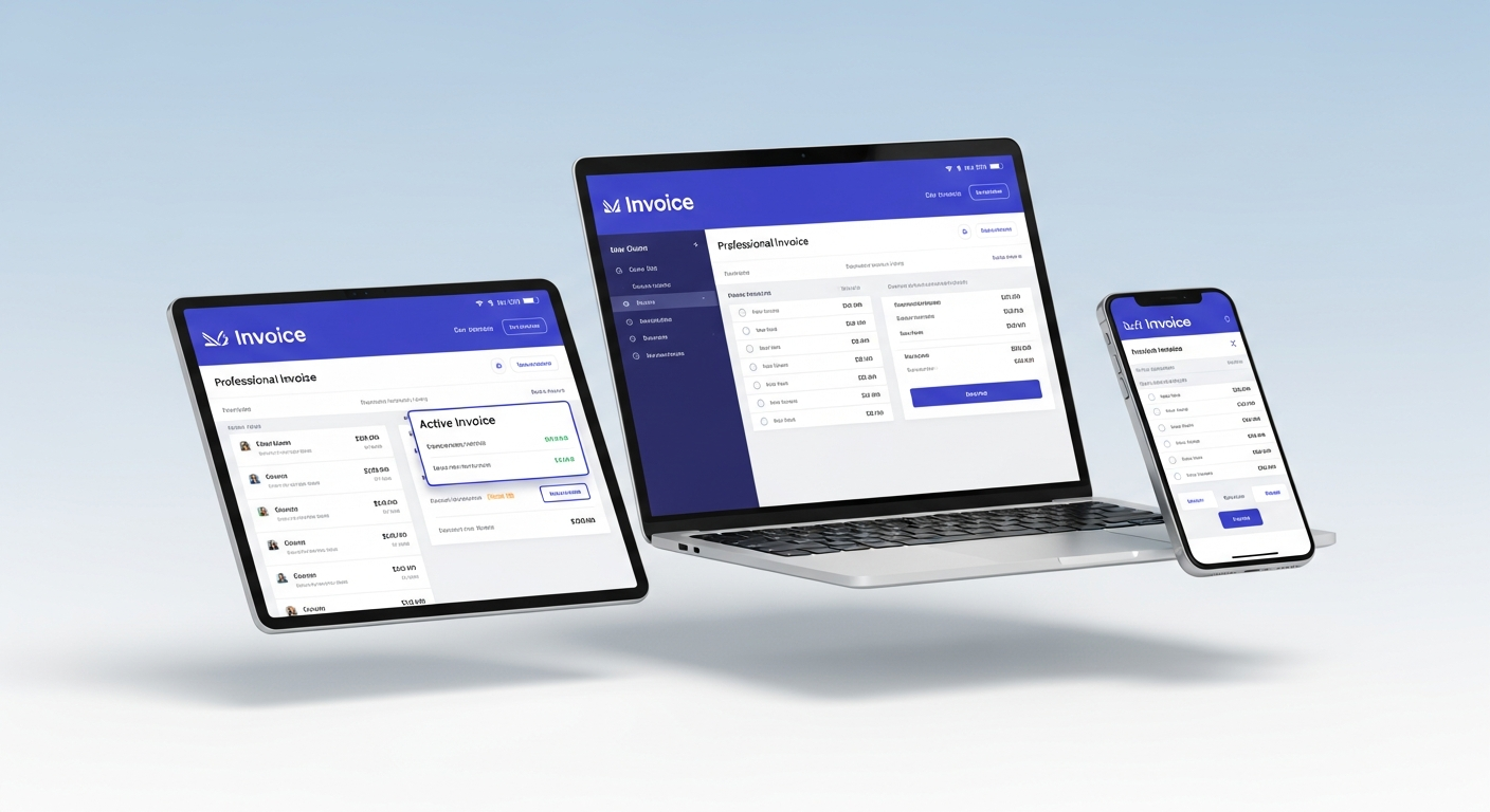 InvoiceFlow on Multiple Devices